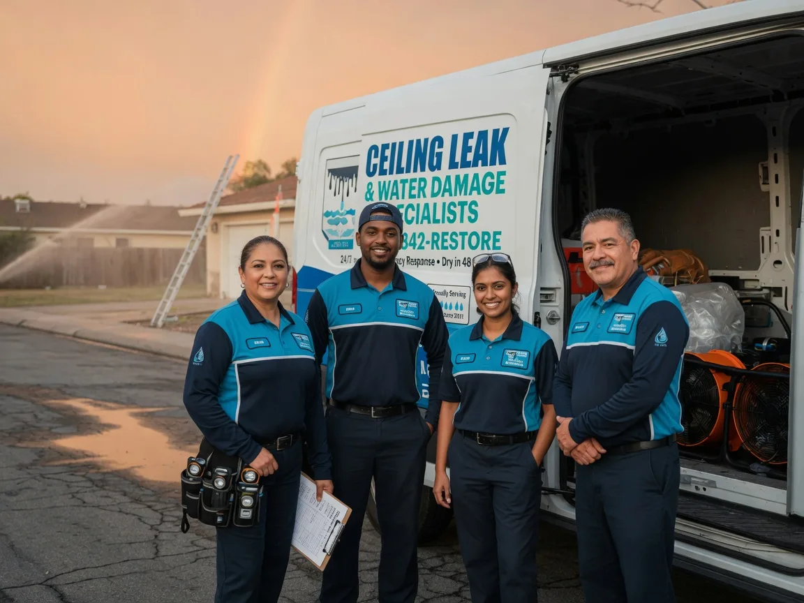 Ceiling Leak Cleanup company in Arcadia, LA