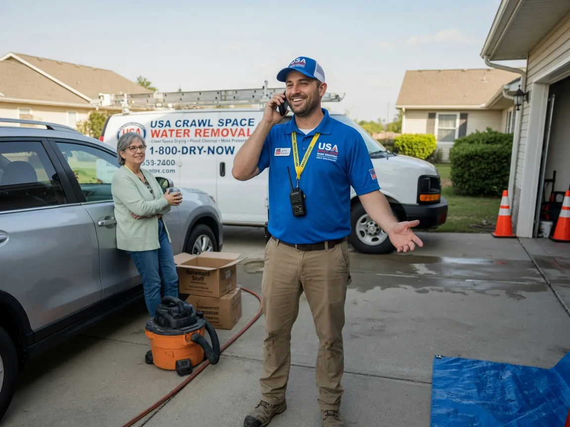 Crawl Space Water Removal Arcadia, LA FAQs